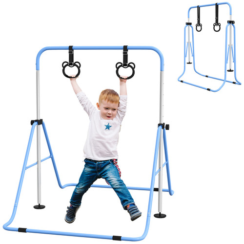 Kids gymnastics bar blue - gymnastics,